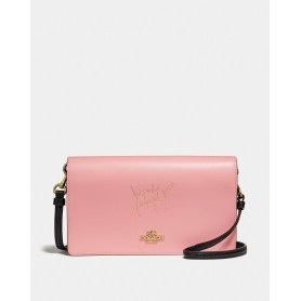 SELENA FOLDOVER CROSSBODY CLUTCH 撞色手袋