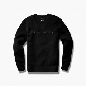 Tesla 特斯拉 刺繡字標 運動衫
