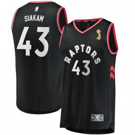 2019 NBA 總冠軍 多倫多暴龍隊 Toronto Raptors Pascal Siakam 決賽總冠軍 宣言 球衣