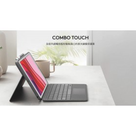 Logitech COMBO TOUCH 適用於 iPad (8代) / iPad Air (3代) / iPad Pro 10.5吋