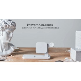 Logitech POWERED 3-IN-1 DOCK 無線充電座 適用於 iPhone / AirPods / Apple Watch