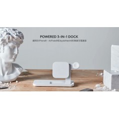 Logitech POWERED 3-IN-1 DOCK 無線充電座 適用於 iPhone / AirPods / Apple Watch