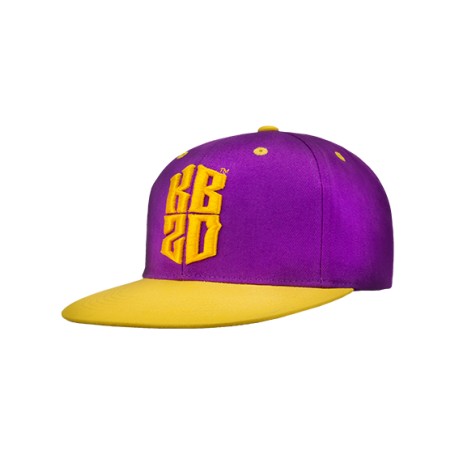 KOBE KB20 雙色 平帽簷 球帽