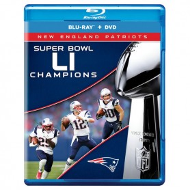 2017 新英格蘭愛國者 New England Patriots NFL 超級盃總冠軍 紀念DVD/Blu-Ray 光碟組