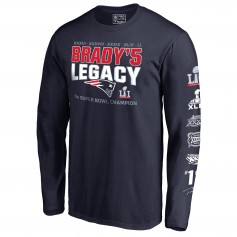 Pro Line 新英格蘭愛國者 New England Patriots Tom Brady NFL 5度超級盃總冠軍 長袖T恤