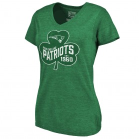 Pro Line 新英格蘭愛國者 New England Patriots NFL 超級盃總冠軍 聖帕特里克 凱利綠 女生 T恤