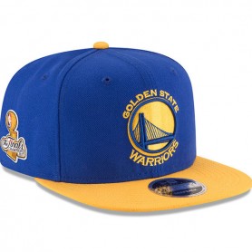 2017 NBA 金州勇士隊 Golden State Warriors NBA New Era 冠軍賽 側補丁雙色 總冠軍帽