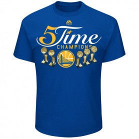 2017 NBA 金州勇士隊 Golden State Warriors NBA 5度 總冠軍 皇家 T恤