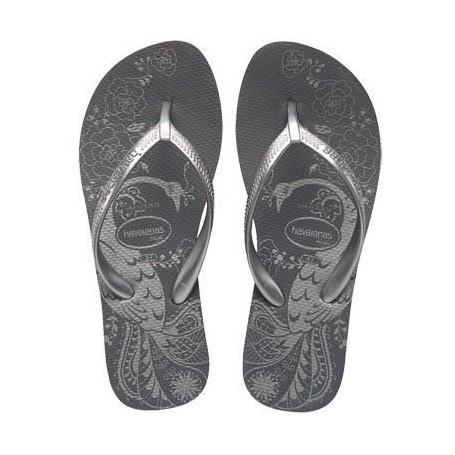 Havaianas High Light Spring 哈瓦仕 巴西人字拖 葉子/鶴 - 3cm 小厚底