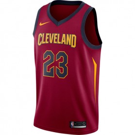 2018 NBA 克里夫蘭騎士隊 Cleveland Cavaliers LeBron James Swingman 栗色 球衣