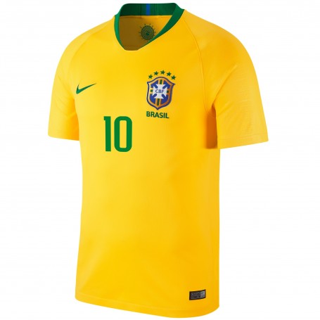 2018 Neymar Santos 內馬爾 桑托斯 巴西 國家隊 Nike 複製版 球衣