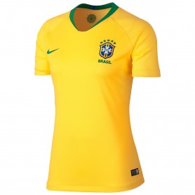 2018 FIFA 世界杯 巴西 國家隊 Nike 複製版 女生 球衣