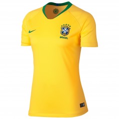 2018 FIFA 世界杯 巴西 國家隊 Nike 複製版 女生 球衣