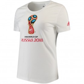 2018 FIFA adidas 世界杯徽 女生 T恤