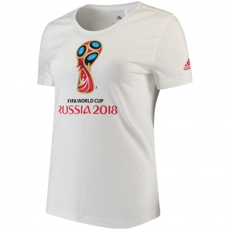 2018 FIFA adidas 世界杯徽 女生 T恤