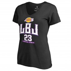 LeBron James 洛杉磯湖人隊 LBJ 故鄉收藏 女生 V領Ｔ恤