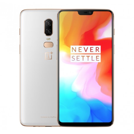 OnePlus 6 手機 (絲綢白) (8GB + 128GB)