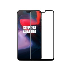 OnePlus 6 3D鋼化玻璃螢幕保護貼 (黑色)
